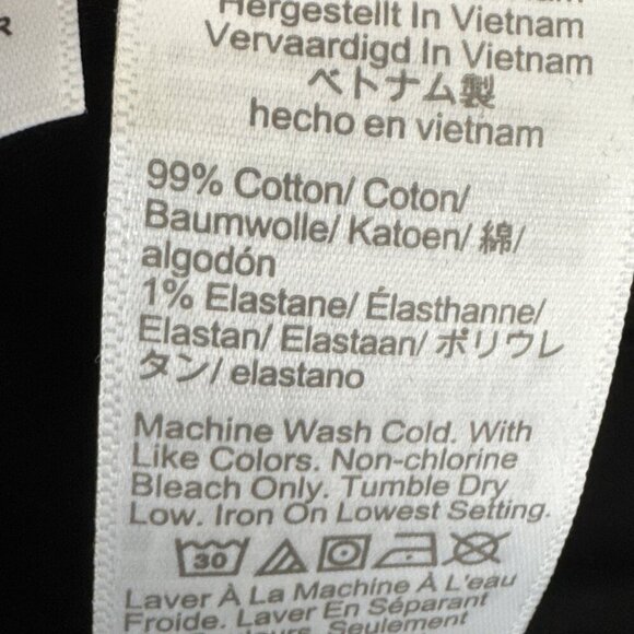 J.Crew Women's 25 Petite 96' Stretch Slim Wide Leg Jeans Black NWT Inseam 24" - Picture 13 of 16